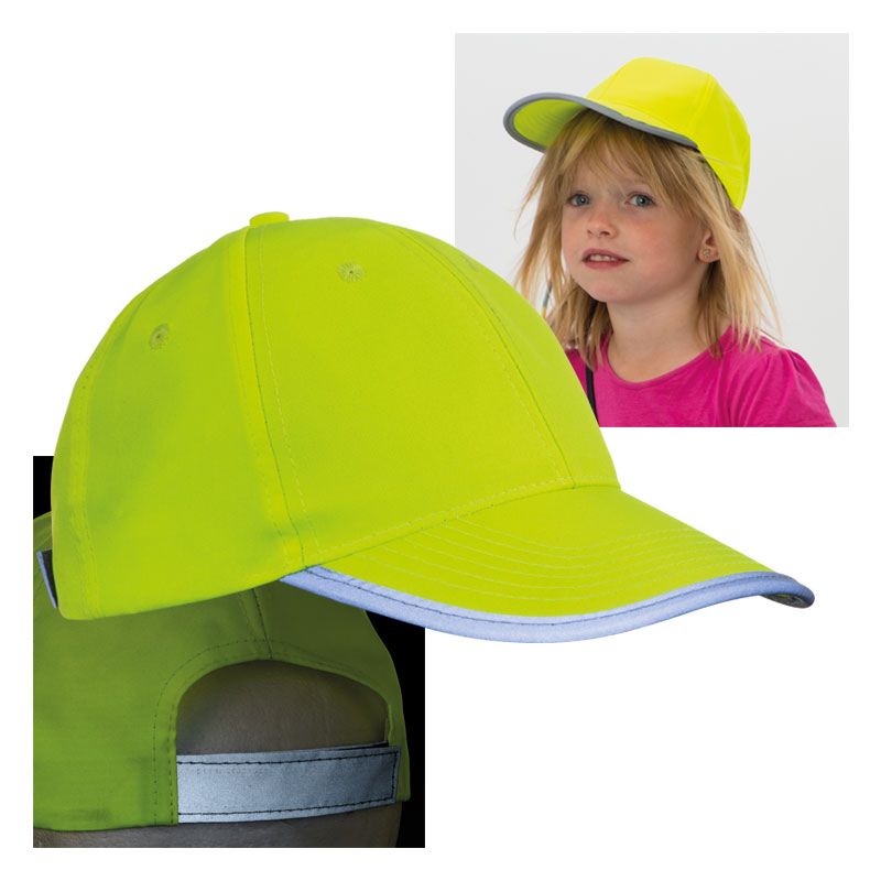 EG339808 - Dziecięca czapka odblaskowa z daszkiem Seattle - 1
